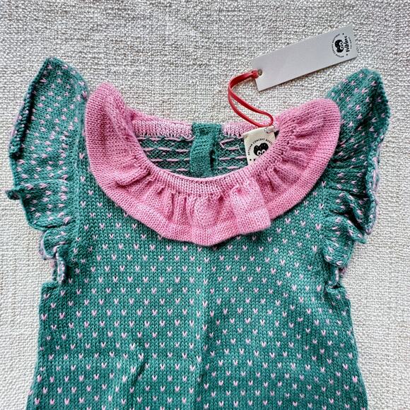 NWT Folklore Sweater Knit Dress 18-24mo - Picture 3 of 6